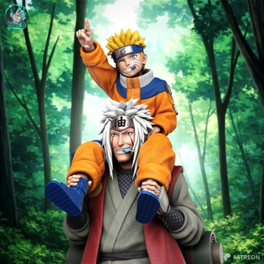 Kaidan Jiraiya x Naruto