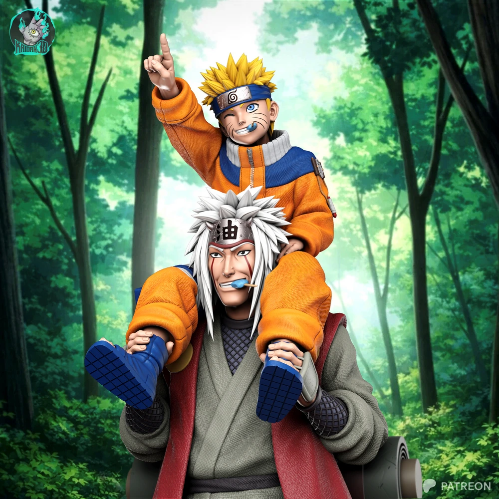 Kaidan Jiraiya x Naruto