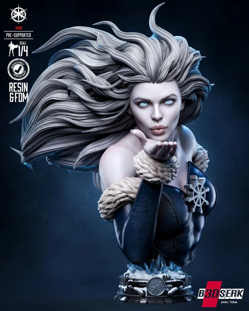 Killer Frost Bust — DC Comics