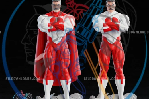 Life Size Omni Man Statue