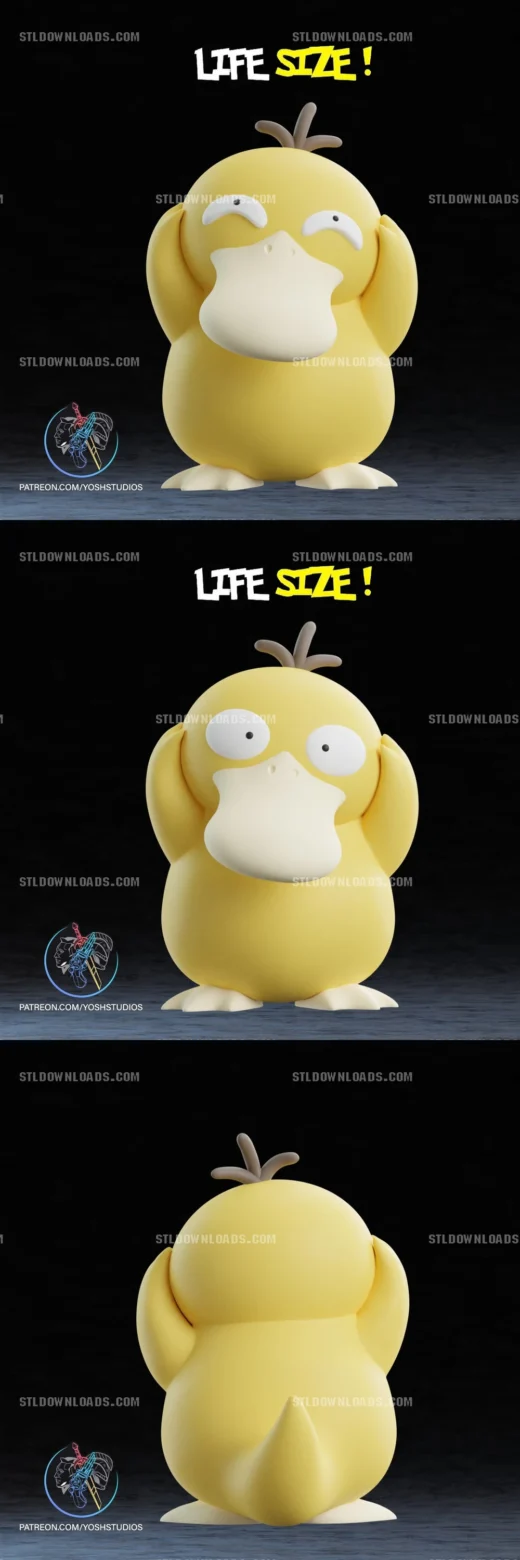 Life Sized PsyDuck