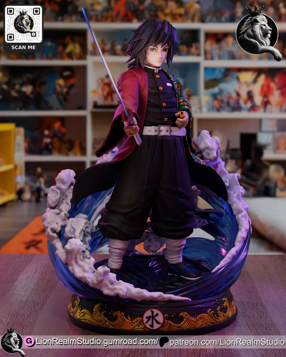LionRealm Studio Tomioka Demon Slayer