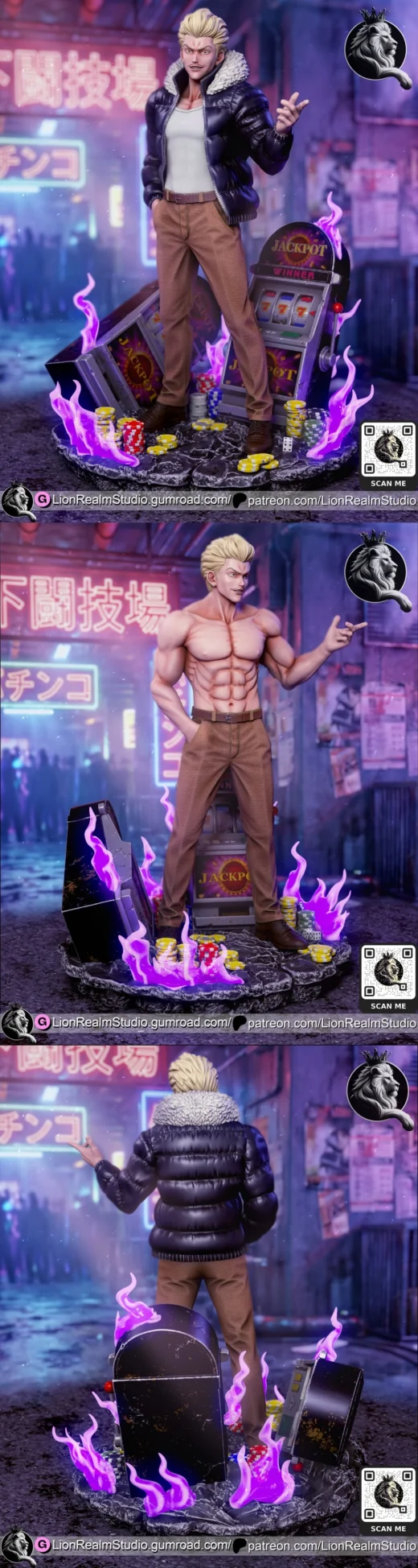 LionRealmStudio Jujutsu Kaisen Kinji Hakari