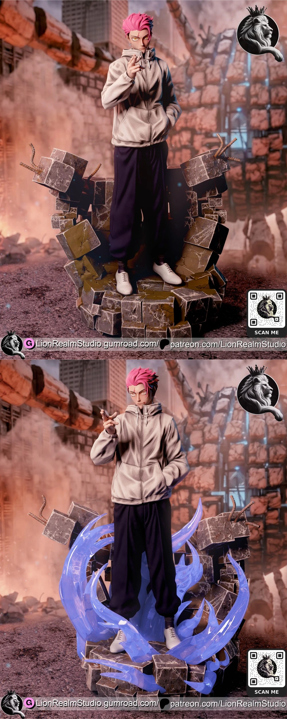 LionRealmStudio Jujutsu Kaisen Yuji Itadori