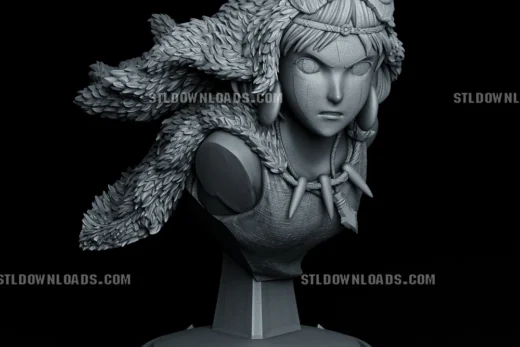Mononoke Princess Bust TanukiFigures