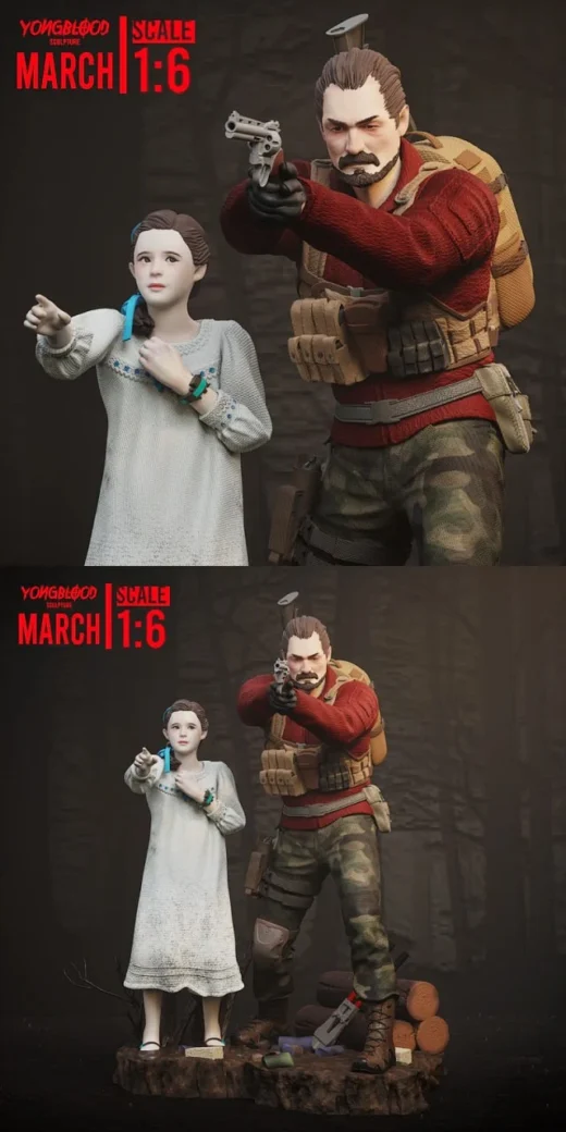 Natalia Korda & Barry Burton — Resident Evil