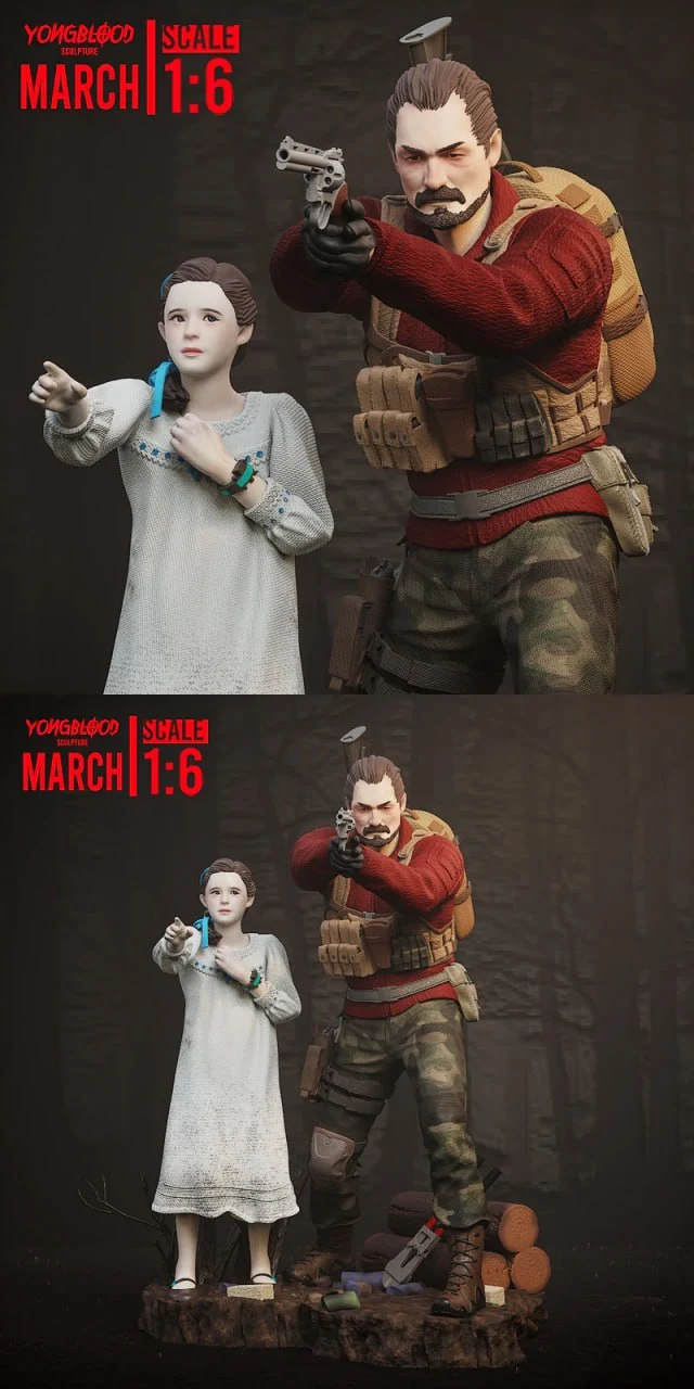 Natalia Korda & Barry Burton — Resident Evil