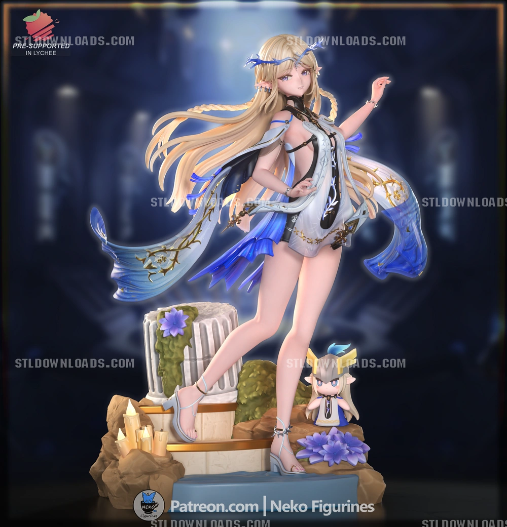 Neko Figurines Cartethyia Wuthering Waves