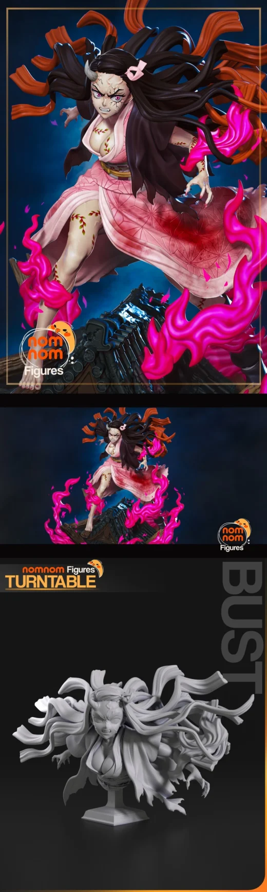 Nom Nom Figures Nezuko