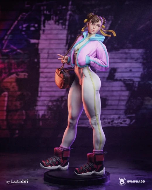 Nympha 3d Chun Li nsfw