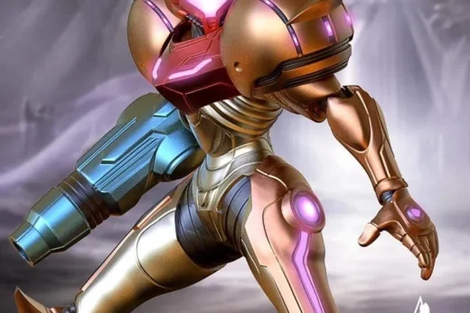 OXO3D Figures Samus Prime Split