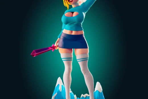 Officer Rhu Adeventure Time Fionna nsfw+futa