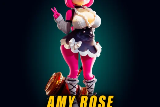 Officer Rhu Amy Rose Goth Girl
