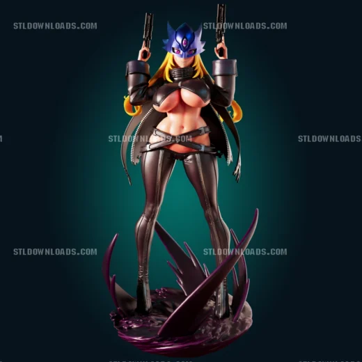 Officer Rhu Digimon Beelstramon Tall Mommy