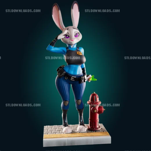 Officer Rhu Judy Hops Bunny Cop