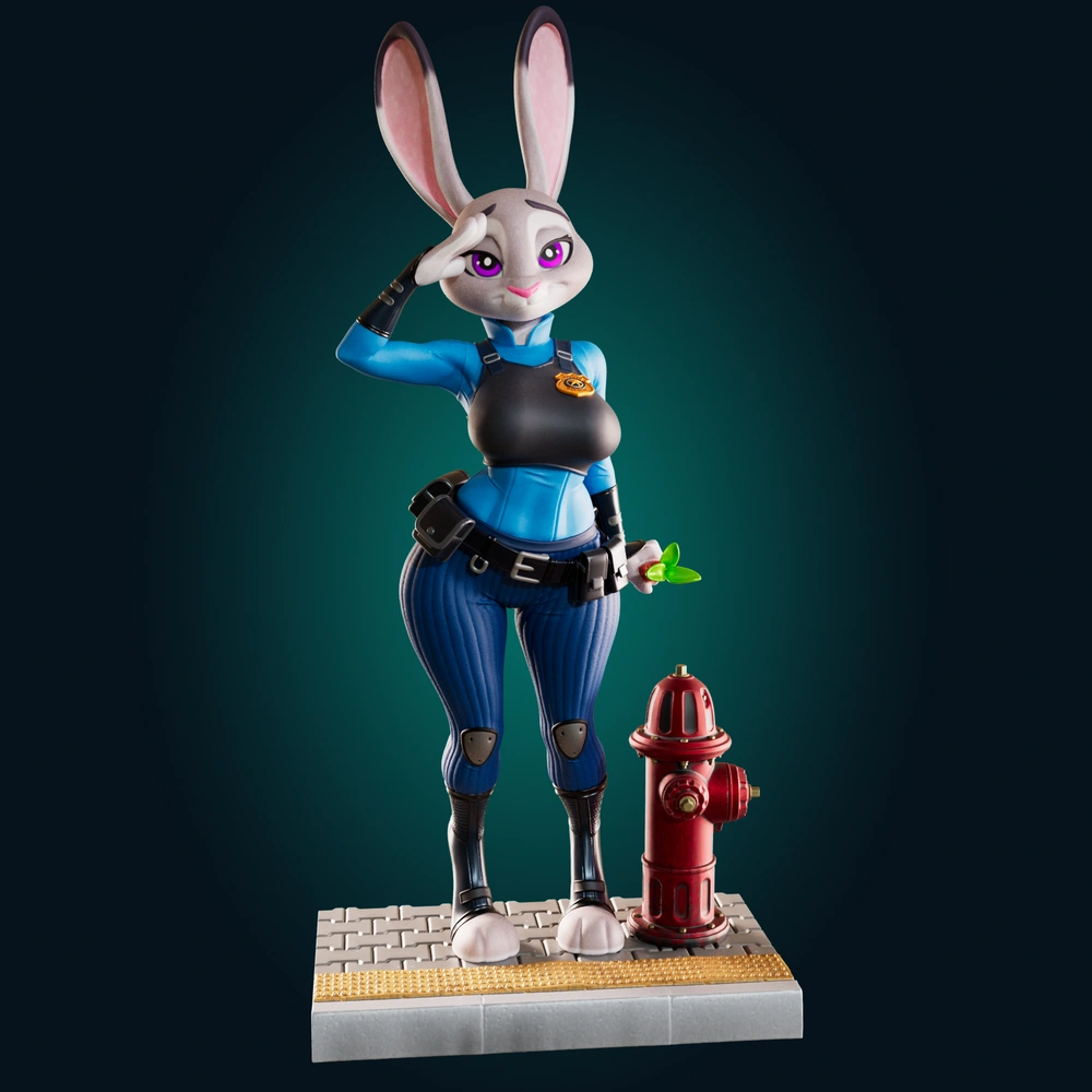 Officer Rhu Judy Hops Bunny Cop