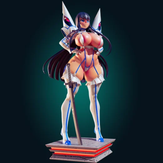 Officer Rhu Satsuki Kiryuin Bimbo Mommy