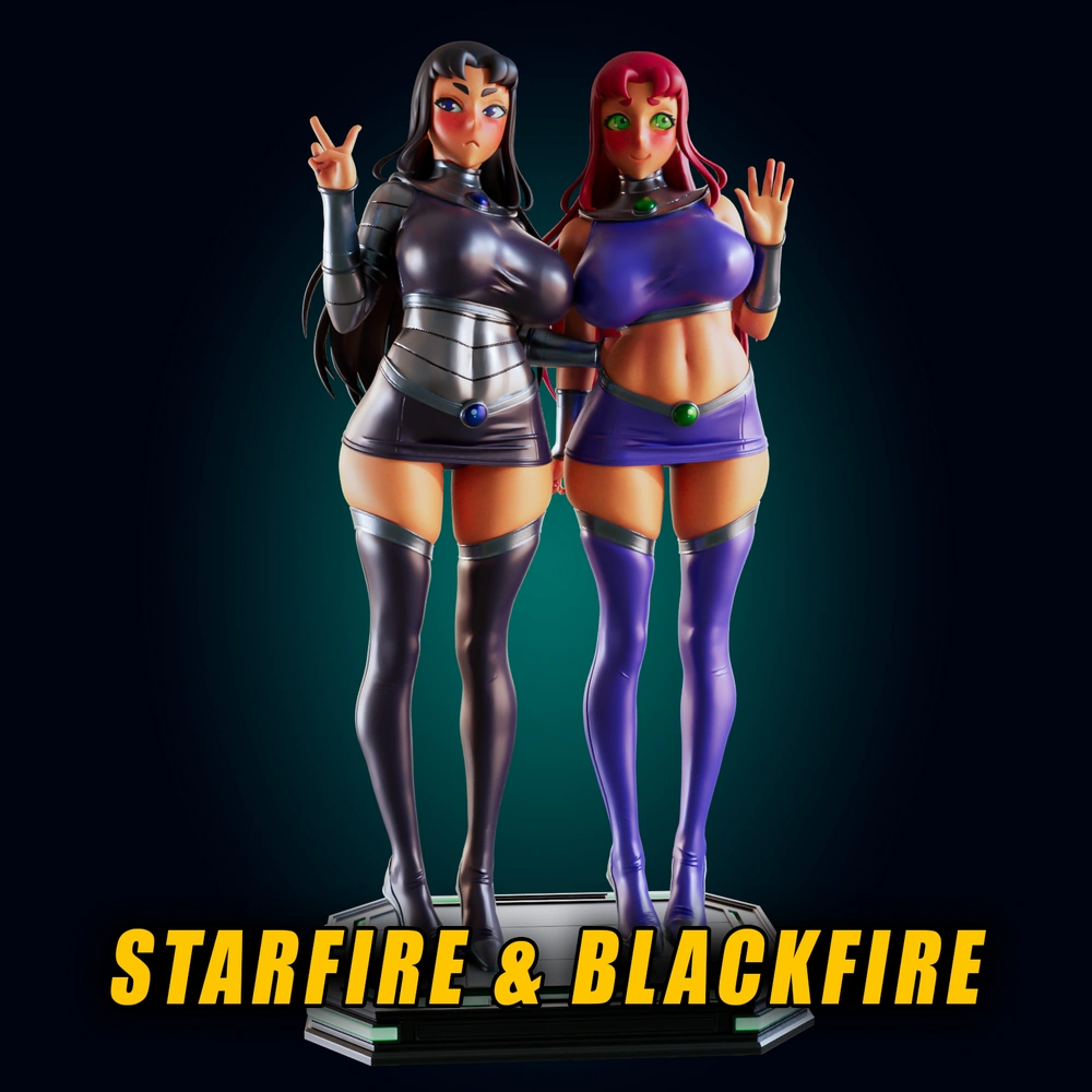 Officer Rhu Starfire & Blackfire