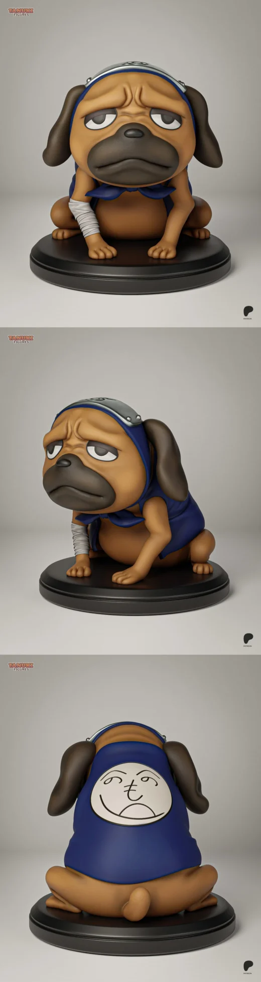 Pakkun TanukiFigures