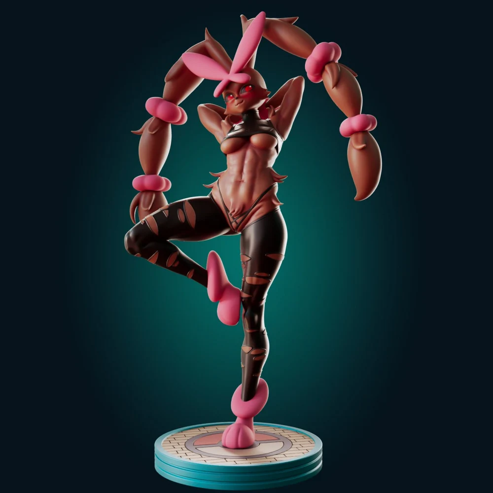 Pokemon Mega Lopunny SFW + NSFW + FUTA – Officer Rhu – STL 3D Print Model | AssetsFree.com Pokemon Mega Lopunny SFW + NSFW + FUTA Officer Rhu