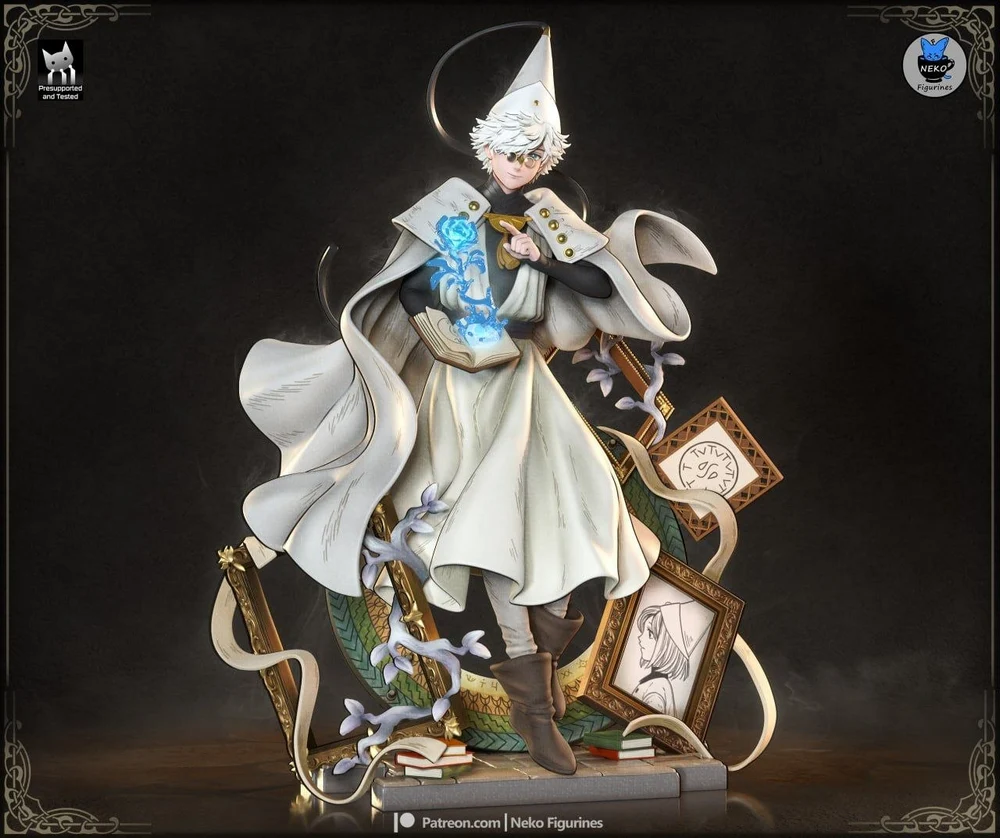 Qifrey (Witch Hat Atelier) Neko Figures