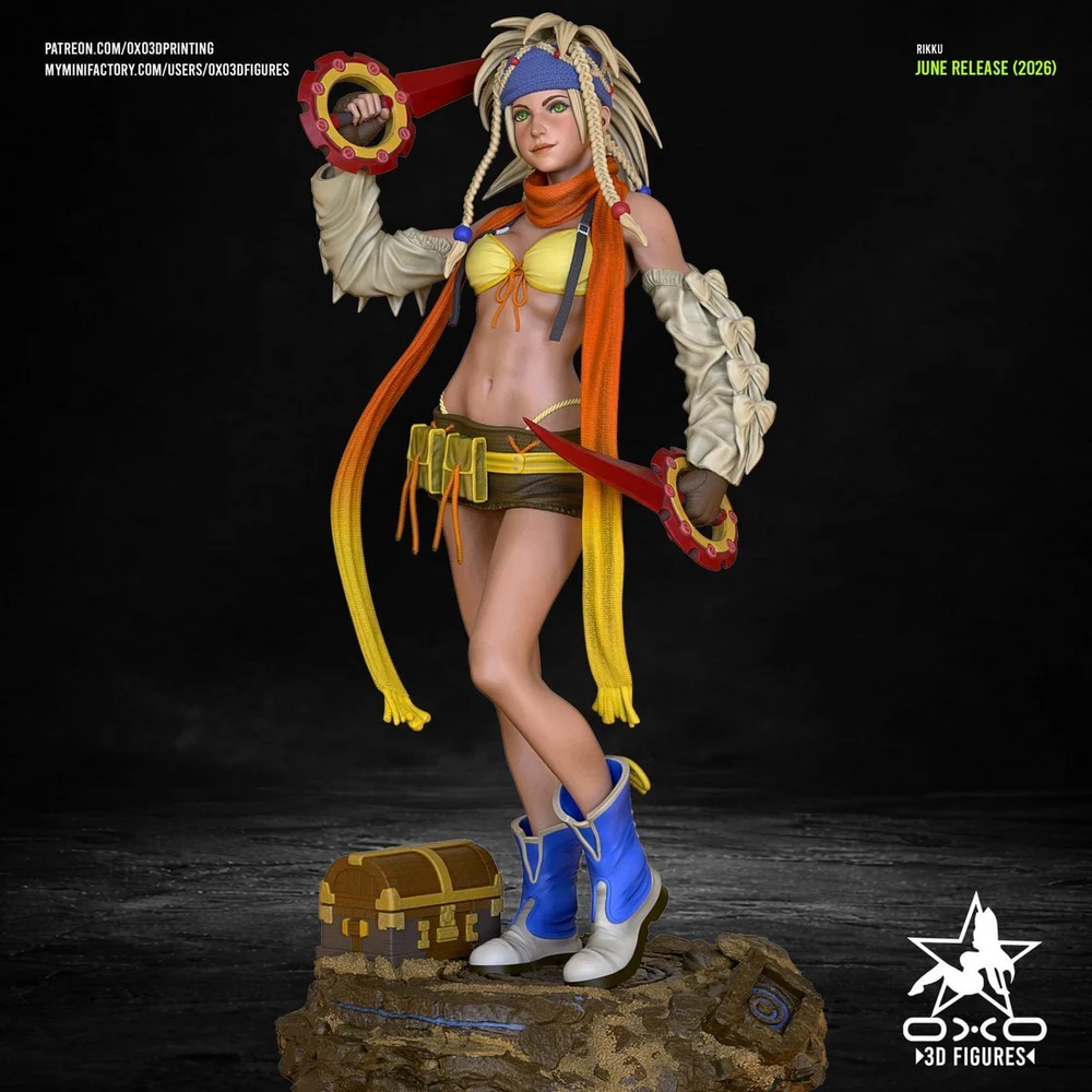 Rikku — Final Fantasy X – STL 3D Print Model | AssetsFree.com Rikku — Final Fantasy X