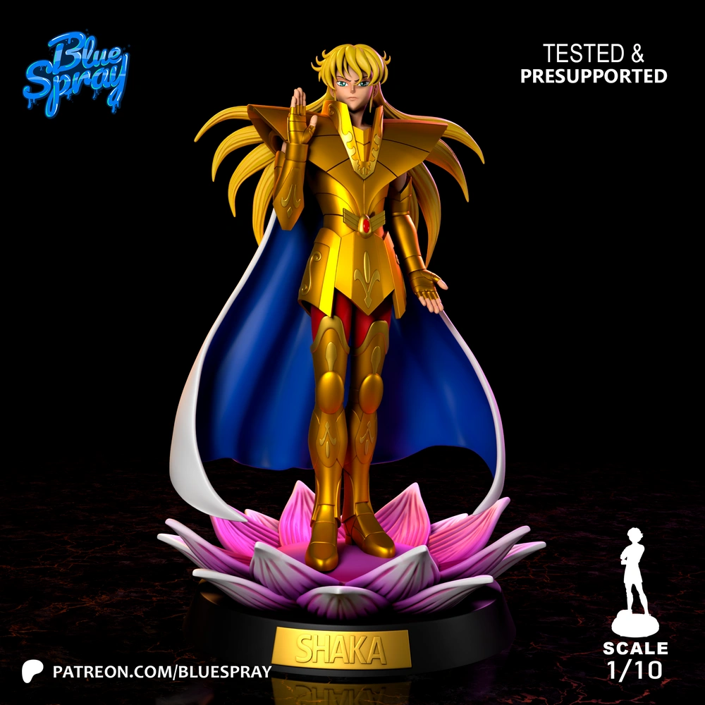 STL FANTASY Blue spray Virgo Shaka Saint Seiya