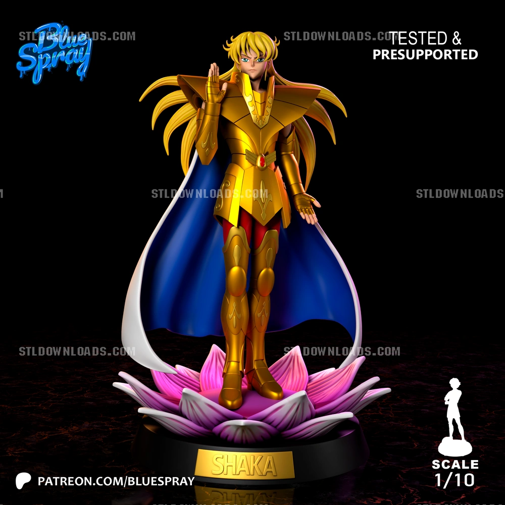 STL FANTASY Blue spray Virgo Shaka Saint Seiya