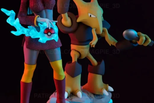 Sabrina & Alakazam — Pokémon