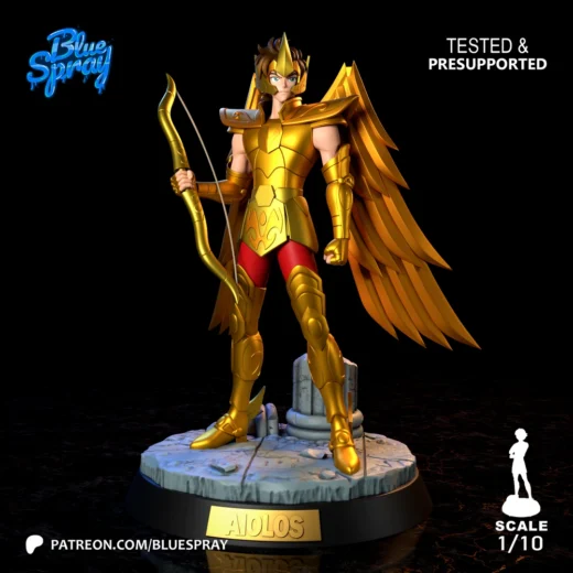 Sagittarius Aiolos Saint Seiya