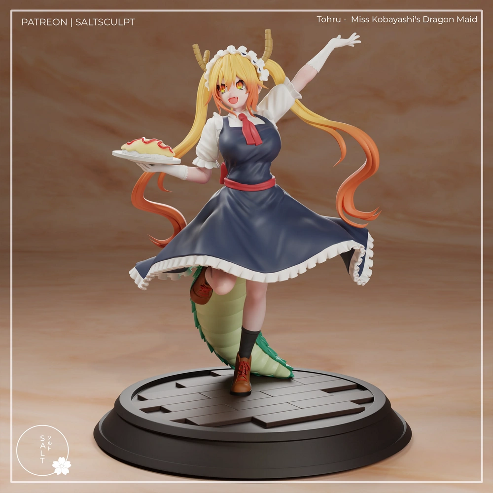 SaltSculpt Miss Kobayashis Dragon Maid Tohru