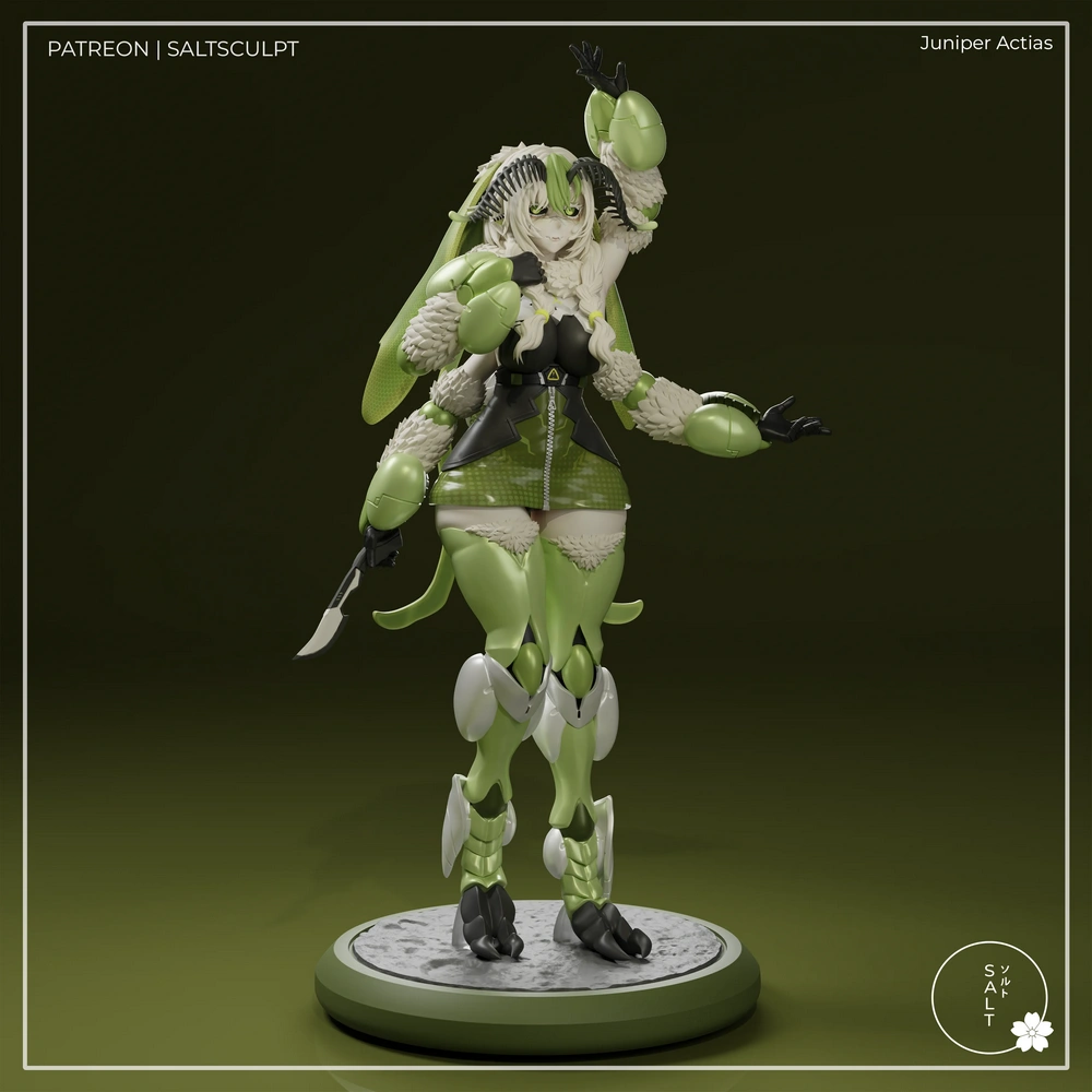 SaltSculpt VTuber Juniper Actias