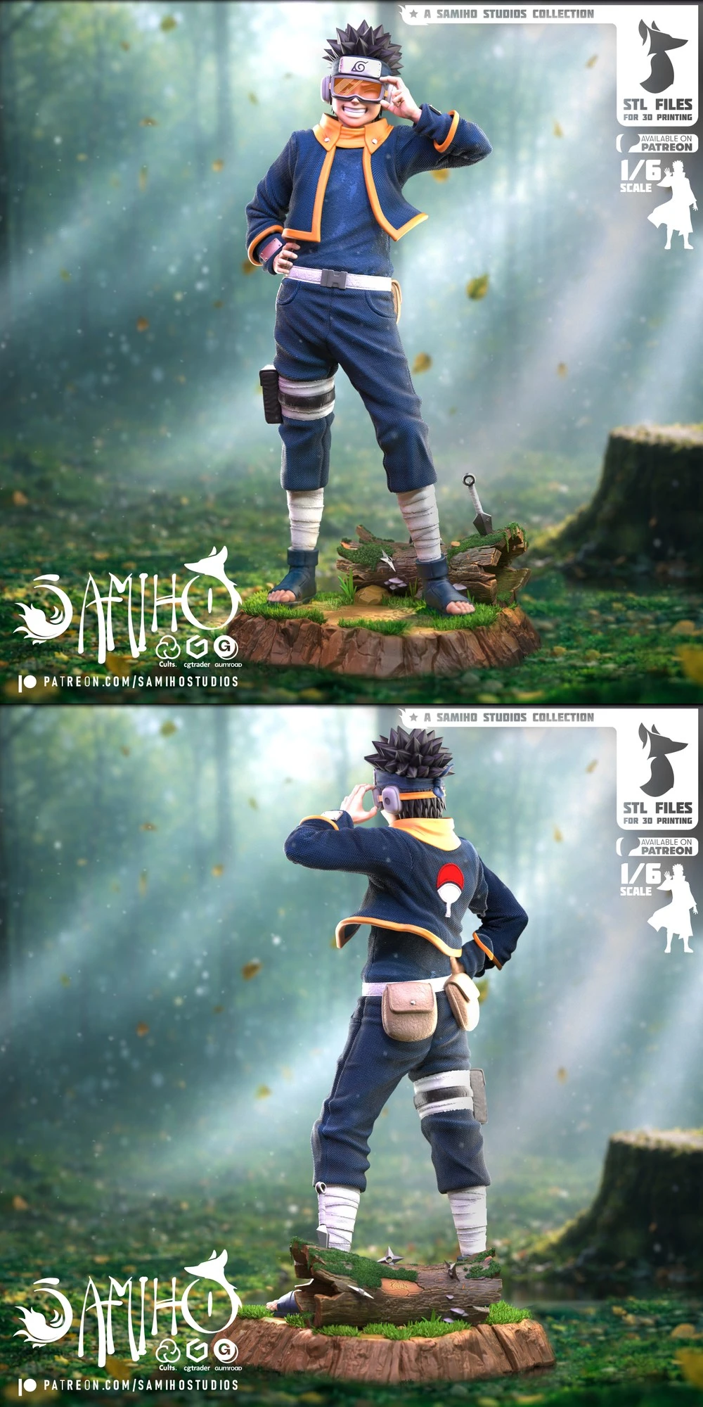 Samiho Studios Young Uchiha Obito Naruto