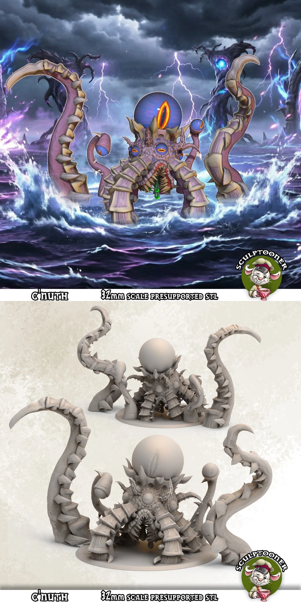 Sculptooner Cnuth Old God