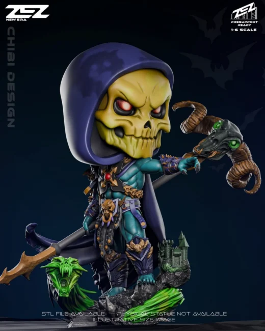 Skeletor Chibi ZEZ