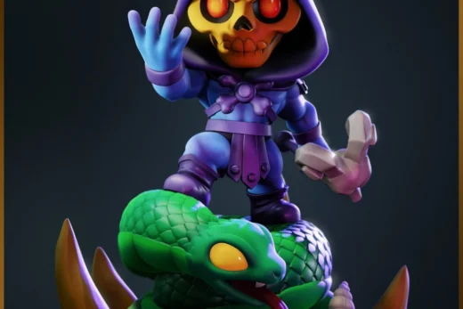Skeletor Chibi — Masters of the Universe