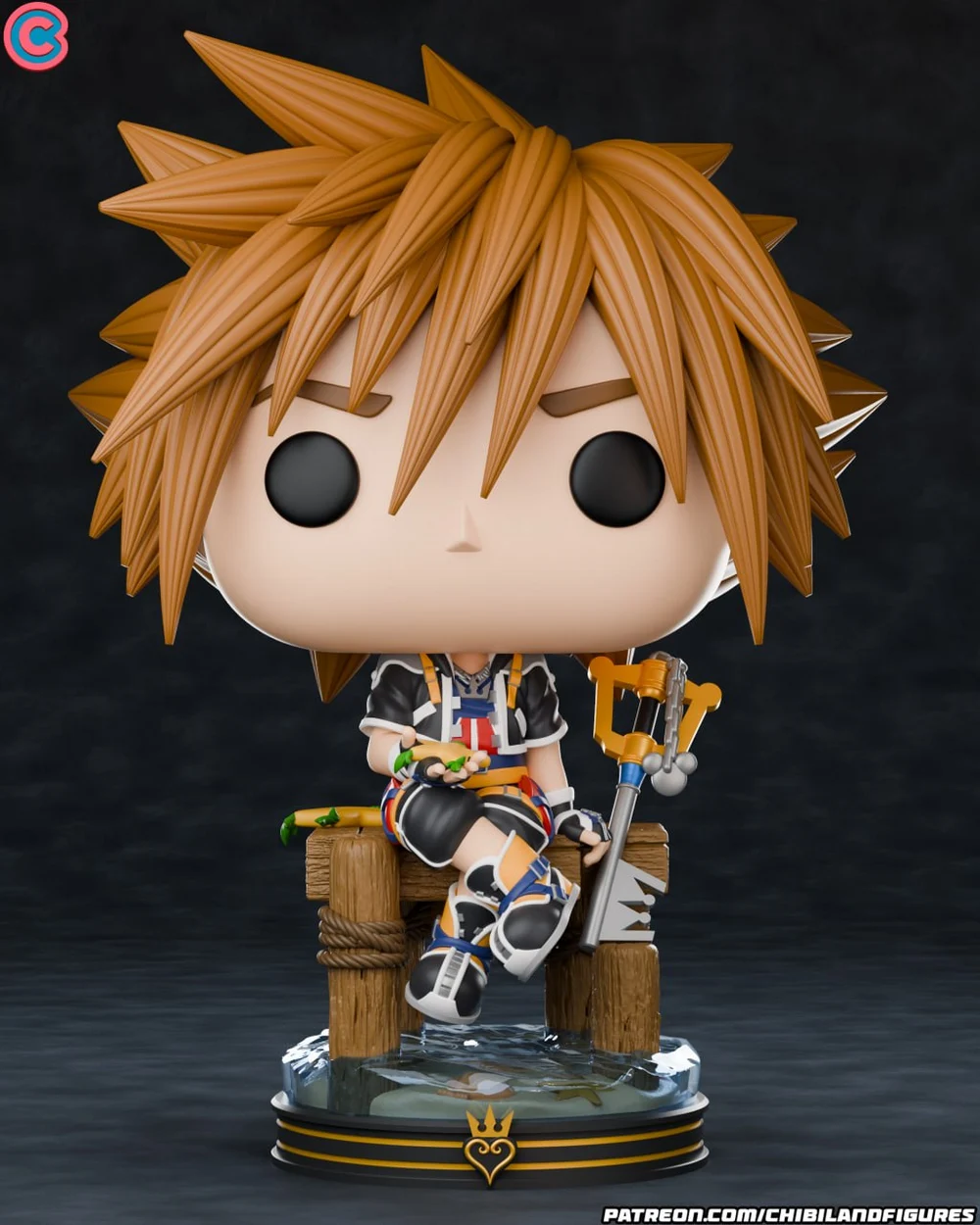 Sora Funko — Kingdom Hearts – STL 3D Print Model | AssetsFree.com Sora Funko — Kingdom Hearts