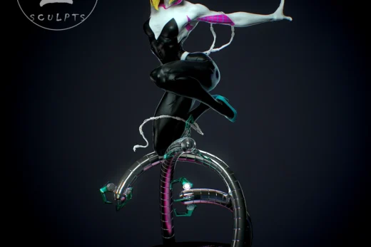 Spider Gwen @stl for Home