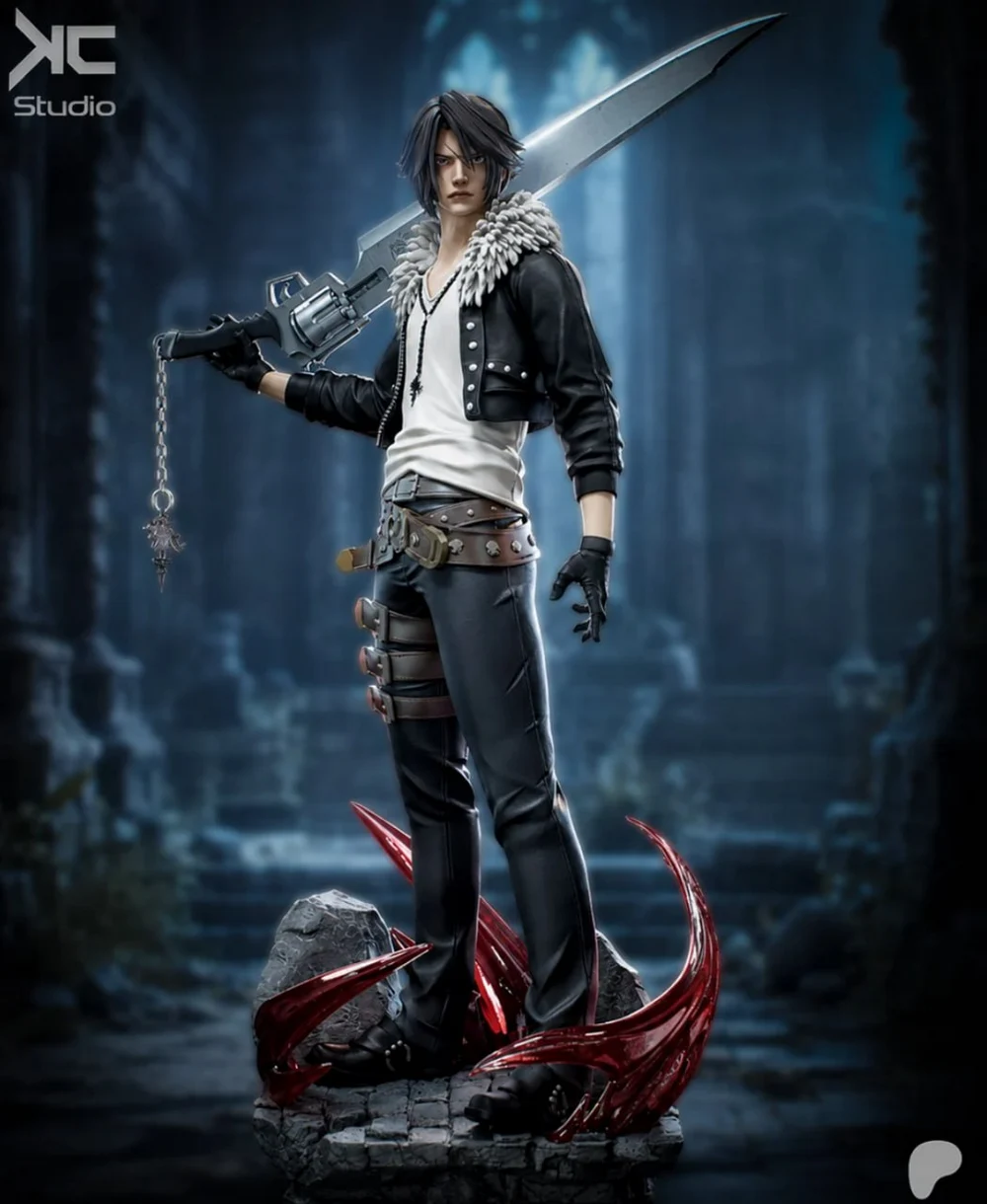 Squall Leonhart – Final Fantasy VIII – STL 3D Print Model | AssetsFree.com Squall Leonhart Final Fantasy VIII
