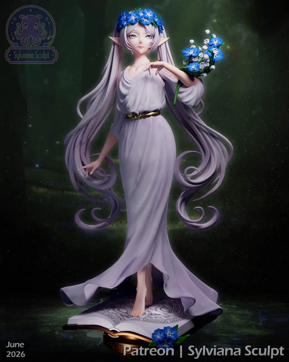 Sylviana Sculpt – Sousou no Frieren – Frieren – STL 3D Print Model | AssetsFree.com Sylviana Sculpt Sousou no Frieren Frieren