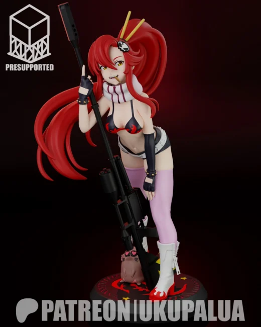 Ukupalua Yoko Littner Gurren Lagann