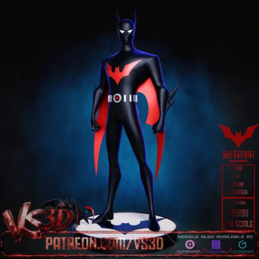 VS3D Batman Beyond Animated Style
