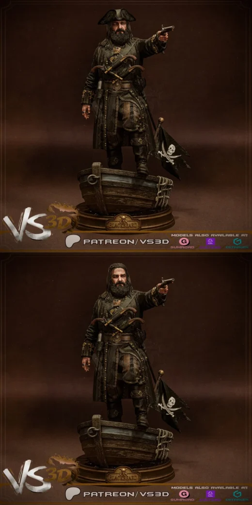 VS3D Edward Teach Black Beard