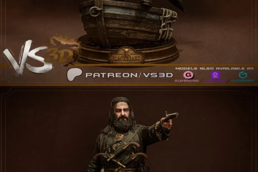 VS3D Edward Teach Black Beard