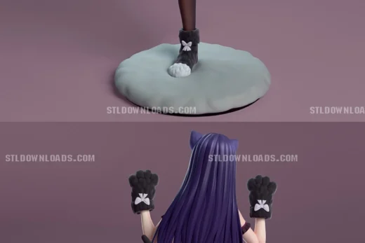 Void Figures – Akuma Nihmune (Numi) – 3D Print Model STL