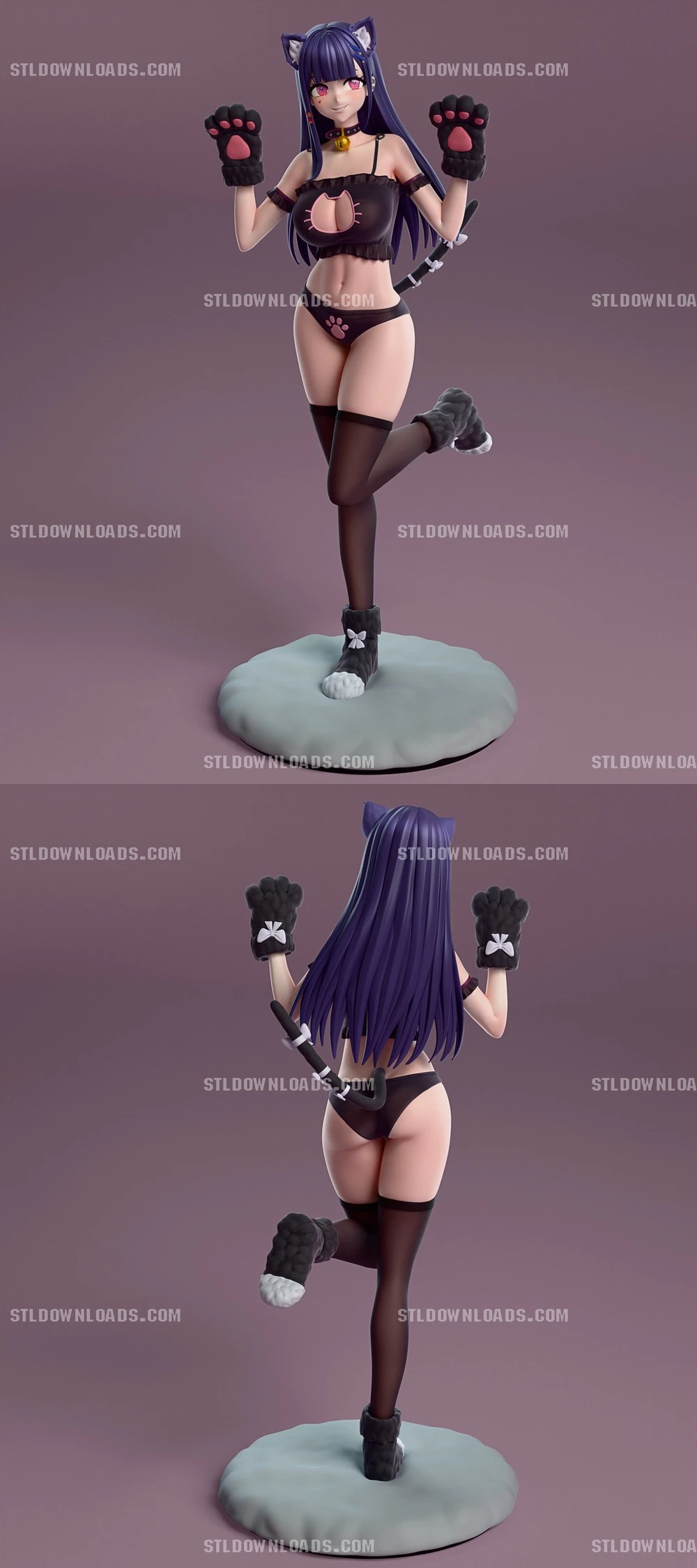 Void Figures – Akuma Nihmune (Numi) – 3D Print Model STL