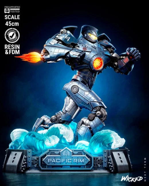 WICKED Gipsy Danger Sculpture Medium Cuts (Saturn Size)