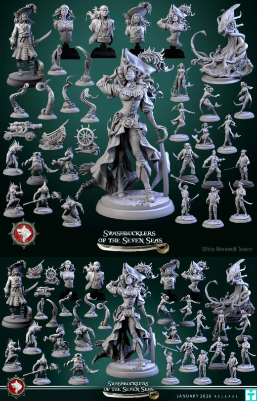White Werewolf Tavern 2026 01 Swashbucklers of the Seven Seas part1