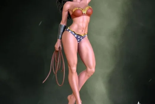 Wonder Woman OXO3D Figures