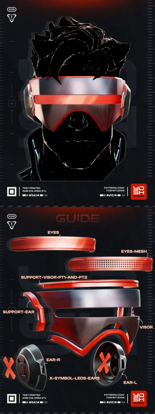 Yosh Studios Cyclops Rivals Visor